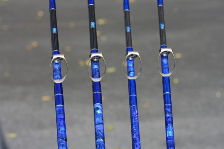 Custom offshore rods by Angler's Envy.