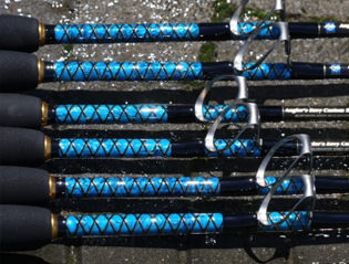 Angler's Envy custom offshore rods.